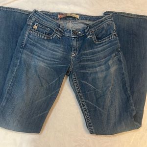 Big Star low rise boot cut jeans